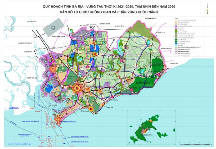 🗺 Lõi kinh tế Vũng Tàu — Tổng thể